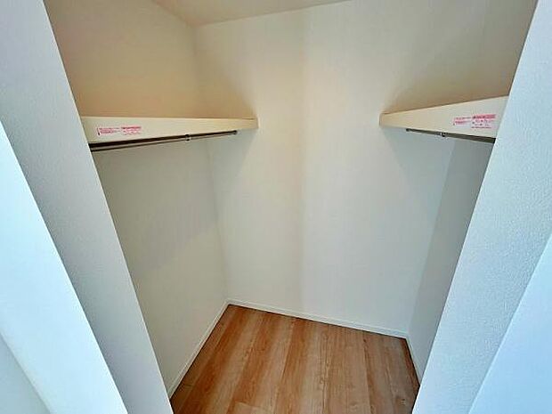 大容量のウォークインクローゼット!