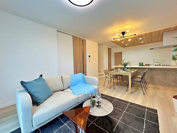 16帖の開放的なLDK