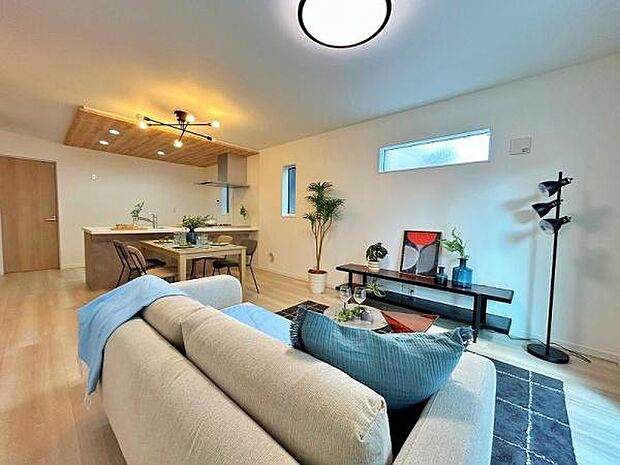 家具を置いても十分な広さです