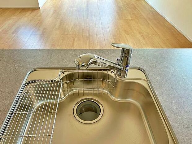 浄水器一体型の水栓は便利です