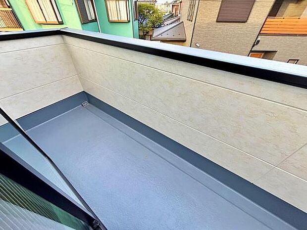 広々バルコニー