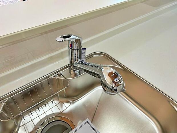 浄水器一体型の水栓は便利です