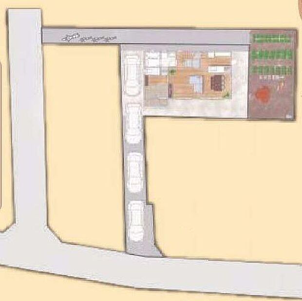 図面と現況が異なる場合は現況を優先します