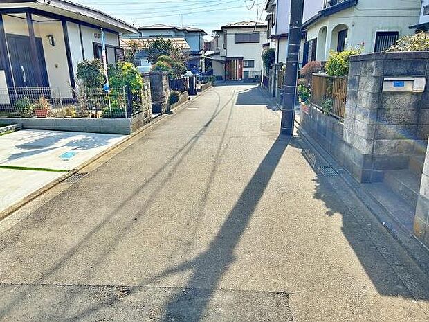 前面道路は4.5ｍ