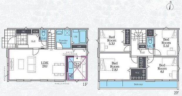 図面と現況が異なる場合は現況を優先します