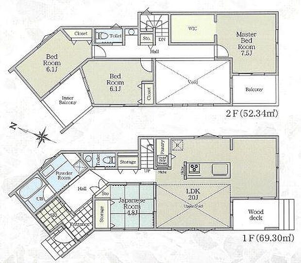 図面と現況が異なる場合は現況を優先します