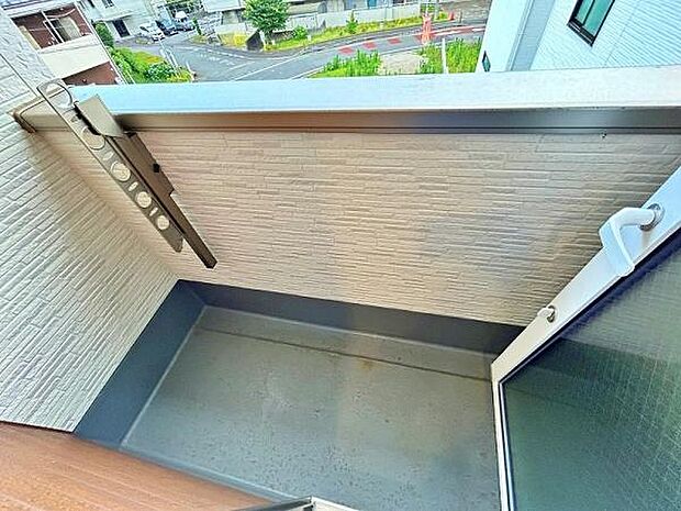 インナーバルコニーで雨の日も安心