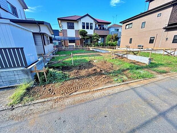 現況:更地(2026年8月撮影)