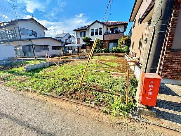 現況:更地(2026年8月撮影)