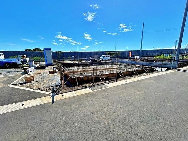 南側に建物がないので陽当たり良好！