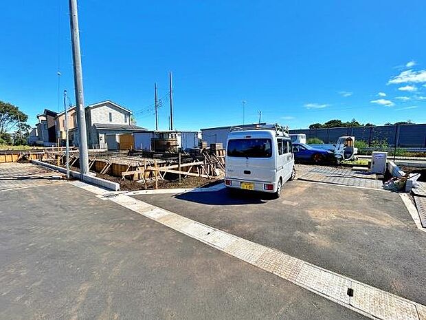 南側に建物がないので陽当たり良好！