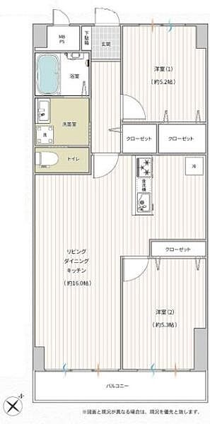 図面と現況が異なる場合は現況を優先します