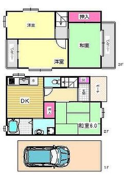 ・車庫付き邸宅