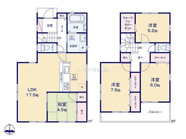 4LDKの魅力的な間取り!LDKはゆったりとした空間で、ご家族との団らん時間が、より一層充実したものになりますね!家族との仲が深まり、自然と笑顔が増えそうです!