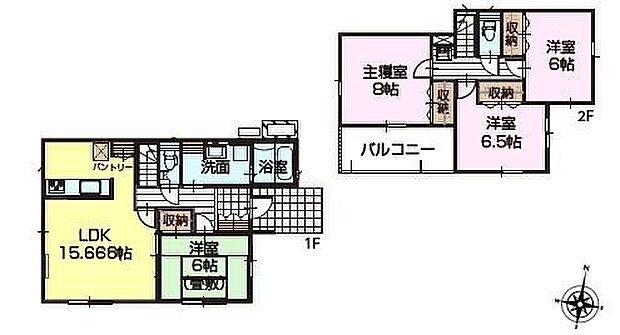 4LDKの魅力的な間取り！LDKはゆったりとした空間で、ご家族との団らん時間が、より一層充実したものになりますね家族との仲が深まり、自然と笑顔が増えそうです！