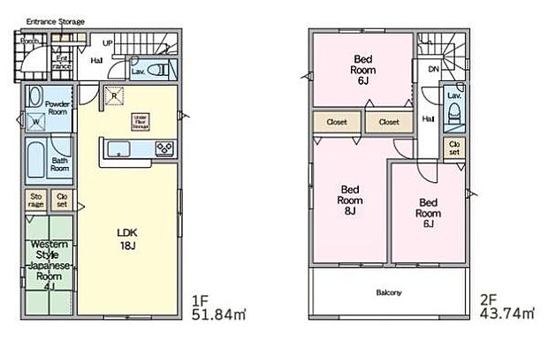 4LDKの魅力的な間取り!LDKはゆったりとした空間で、ご家族との団らん時間が、より一層充実したものになりますね家族との仲が深まり、自然と笑顔が増えそうです!