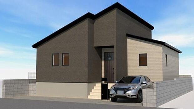 こちらは完成予想パースになります！周辺環境や他物件もまとめてご案内可能です！不動産の事ならどんな事でもお気軽にご相談ください。