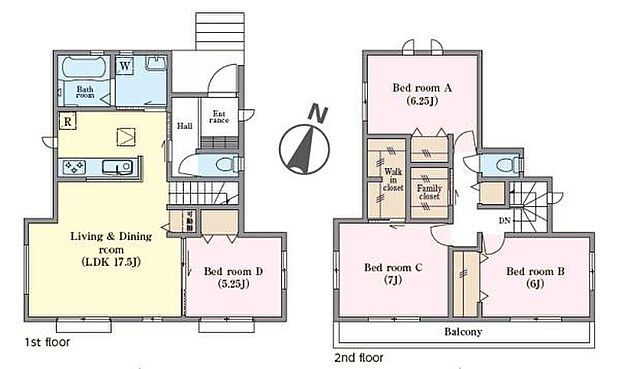 4LDKの魅力的な間取り!LDKはゆったりとした空間で、ご家族との団らん時間が、より一層充実したものになりますね家族との仲が深まり、自然と笑顔が増えそうです!【限定販売会開催中】