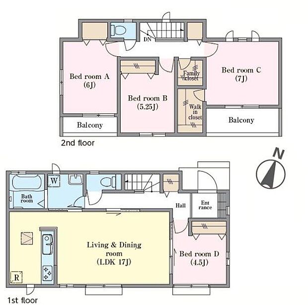 4LDKの魅力的な間取り！LDKはゆったりとした空間で、ご家族との団らん時間が、より一層充実したものになりますね家族との仲が深まり、自然と笑顔が増えそうです！【限定販売会開催中】