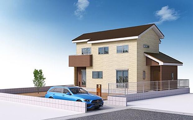 こちらは完成予想パースになります！周辺環境や他物件もまとめてご案内可能です！不動産の事ならどんな事でもお気軽にご相談ください。