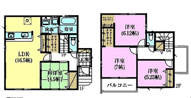 4LDKの魅力的な間取り！LDKはゆったりとした空間で、ご家族との団らん時間が、より一層充実したものになりますね家族との仲が深まり、自然と笑顔が増えそうです！