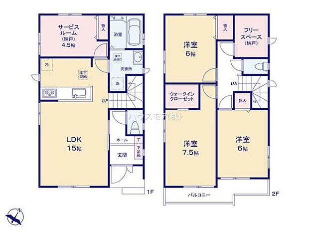 3SLDKの魅力的な間取り！LDKはゆったりとした空間で、ご家族との団らん時間が、より一層充実したものになりますね！家族との仲が深まり、自然と笑顔が増えそうです！