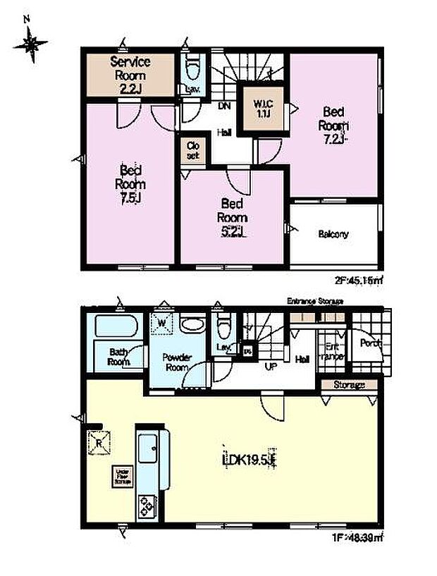 3LDKSの魅力的な間取り！LDKはゆったりとした空間で、ご家族との団らん時間が、より一層充実したものになりますね家族との仲が深まり、自然と笑顔が増えそうです！