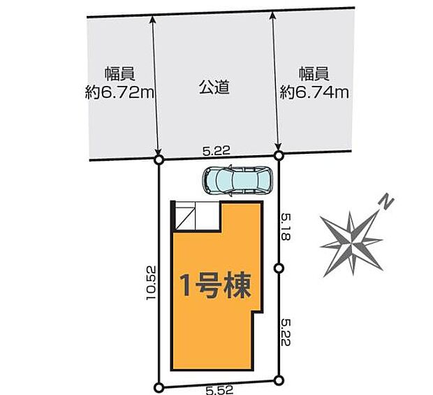 カースペース付き!マイカーをお持ちの方も安心ですね。