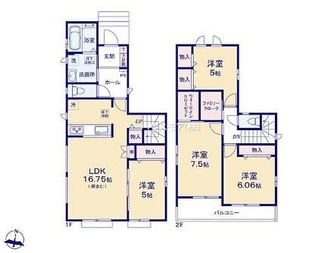 4LDKの魅力的な間取り！LDKはゆったりとした空間で、ご家族との団らん時間が、より一層充実したものになりますね家族との仲が深まり、自然と笑顔が増えそうです！