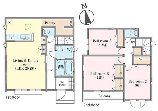 3LDKの魅力的な間取り！LDKはゆったりとした空間で、ご家族との団らん時間が、より一層充実したものになりますね！家族との仲が深まり、自然と笑顔が増えそうです！