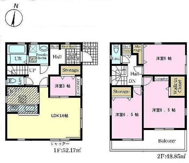 4LDKの魅力的な間取り!LDKはゆったりとした空間で、ご家族との団らん時間が、より一層充実したものになりますね家族との仲が深まり、自然と笑顔が増えそうです!