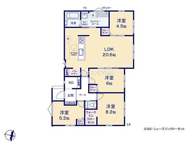 4LDKの魅力的な間取り!LDKはゆったりとした空間で、ご家族との団らん時間が、より一層充実したものになりますね家族との仲が深まり、自然と笑顔が増えそうです!