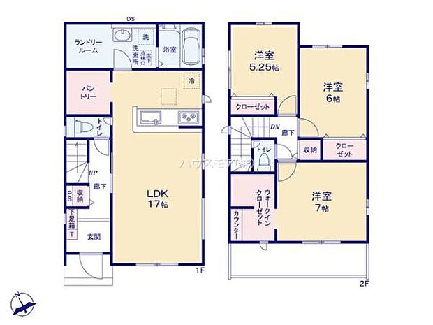 3LDKの魅力的な間取り！LDKはゆったりとした空間で、ご家族との団らん時間が、より一層充実したものになりますね家族との仲が深まり、自然と笑顔が増えそうです！