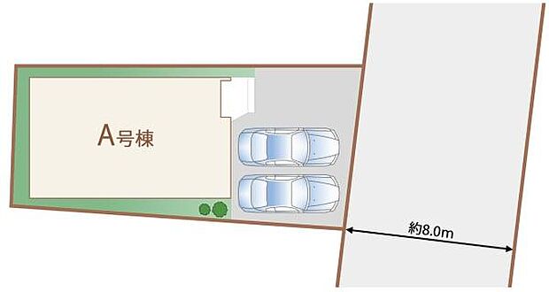 カースペース付き!マイカーをお持ちの方も安心ですね。物件探しのご条件・ご要望などありましたら、何なりとスタッフまでお申し付けください!