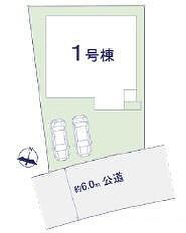 カースペースは2台付き!セカンドカー持ちの方や急な来客時にも安心ですね。