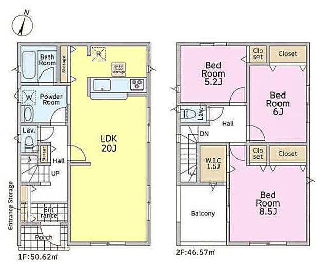 3LDKの魅力的な間取り！LDKはゆったりとした空間で、ご家族との団らん時間が、より一層充実したものになりますね家族との仲が深まり、自然と笑顔が増えそうです！