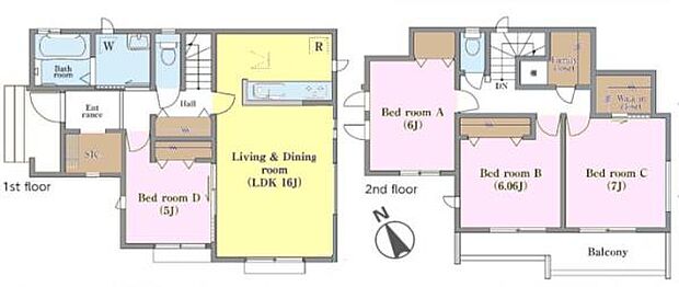 4LDKの魅力的な間取り！LDKはゆったりとした空間で、ご家族との団らん時間が、より一層充実したものになりますね家族との仲が深まり、自然と笑顔が増えそうです！