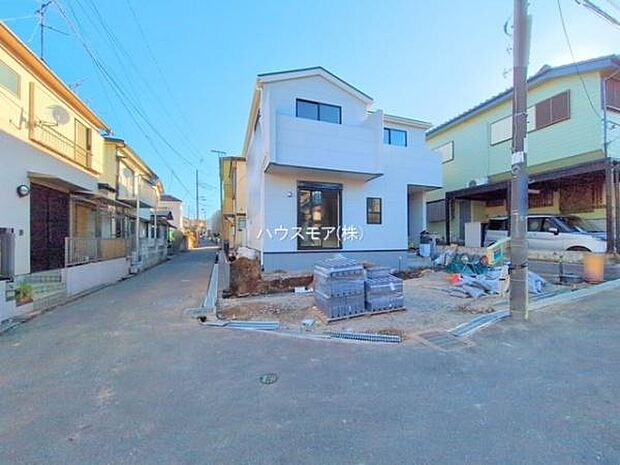 前面道路4m×4m!陽当り良好な立地です。