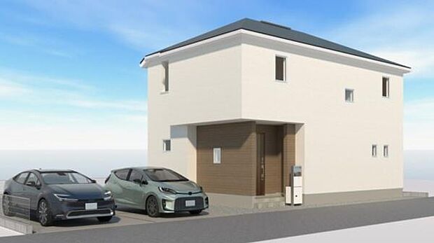 こちらは完成予想パースになります！周辺環境や他物件もまとめてご案内可能です！不動産の事ならどんな事でもお気軽にご相談ください。