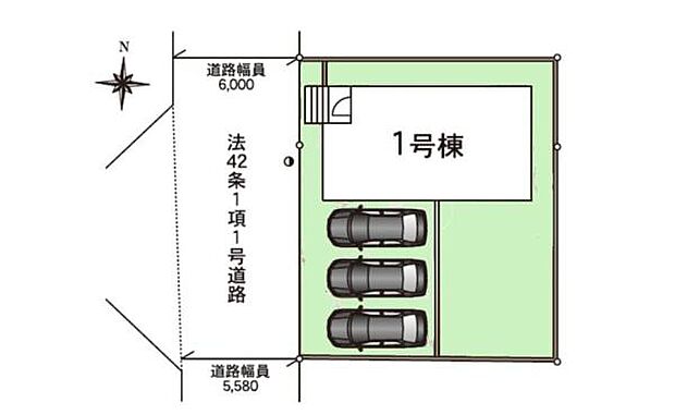 カースペースは最大3台付き!セカンドカー持ちの方や急な来客時にも安心ですね。物件探しのご条件・ご要望などありましたら、何なりとスタッフまでお申し付けください!