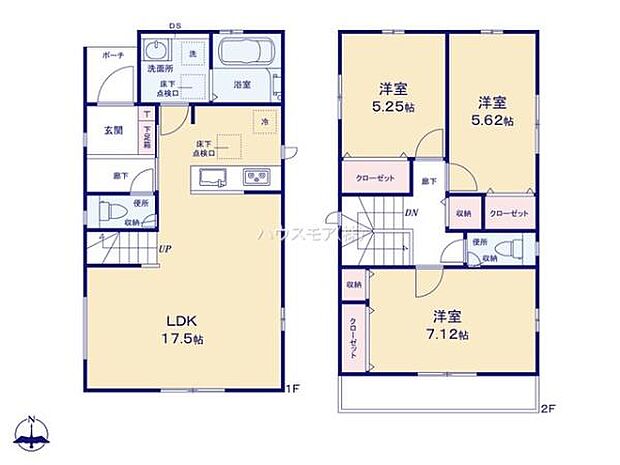 3LDKの魅力的な間取り！LDKはゆったりとした空間で、ご家族との団らん時間が、より一層充実したものになりますね家族との仲が深まり、自然と笑顔が増えそうです！