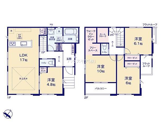 4LDKの魅力的な間取り！LDKはゆったりとした空間で、ご家族との団らん時間が、より一層充実したものになりますね家族との仲が深まり、自然と笑顔が増えそうです！