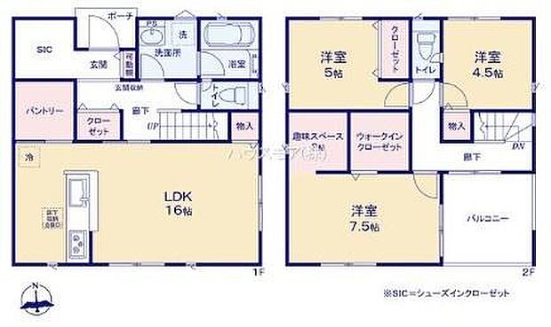 3LDKの魅力的な間取り！LDKはゆったりとした空間で、ご家族との団らん時間が、より一層充実したものになりますね家族との仲が深まり、自然と笑顔が増えそうです！