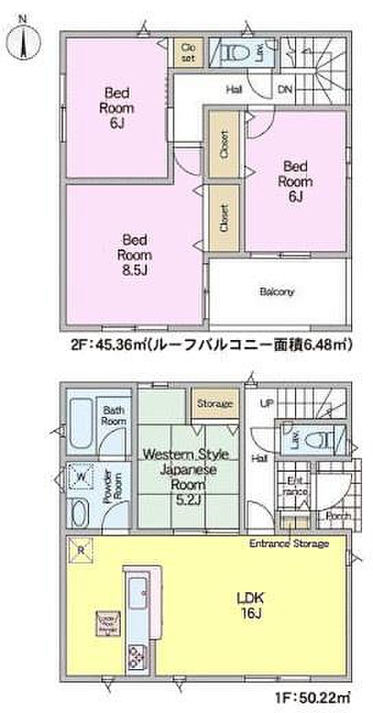 4LDKの魅力的な間取り!LDKはゆったりとした空間で、ご家族との団らん時間が、より一層充実したものになりますね家族との仲が深まり、自然と笑顔が増えそうです!