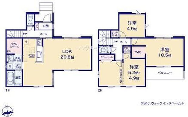 3(4)LDKの魅力的な間取り！LDKはゆったりとした空間で、ご家族との団らん時間が、より一層充実したものになりますね！家族との仲が深まり、自然と笑顔が増えそうです！