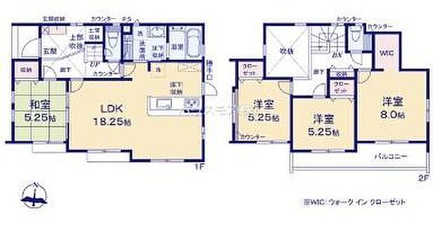4LDKの魅力的な間取り！LDKはゆったりとした空間で、ご家族との団らん時間が、より一層充実したものになりますね！家族との仲が深まり、自然と笑顔が増えそうです！
