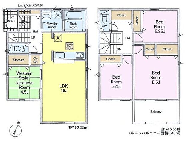 4LDKの魅力的な間取り!LDKはゆったりとした空間で、ご家族との団らん時間が、より一層充実したものになりますね家族との仲が深まり、自然と笑顔が増えそうです!