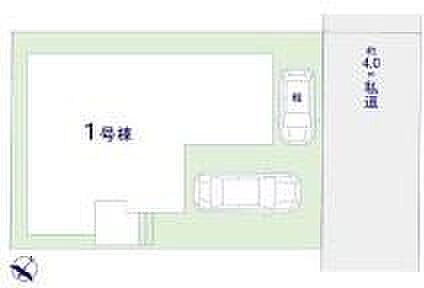 カースペースは2台付き!セカンドカー持ちの方や急な来客時にも安心ですね。