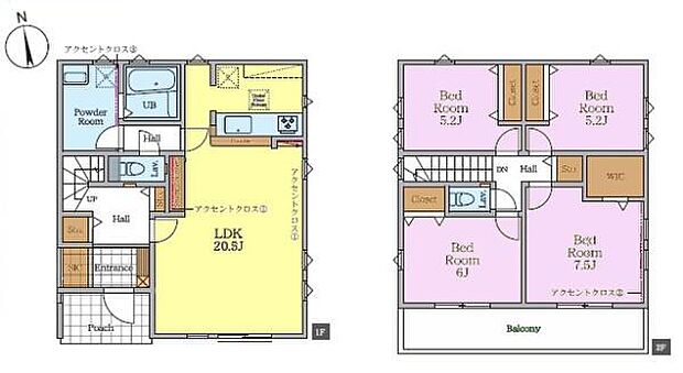 4LDKの魅力的な間取り！LDKはゆったりとした空間で、ご家族との団らん時間が、より一層充実したものになりますね！家族との仲が深まり、自然と笑顔が増えそうです！