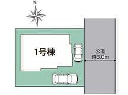 カースペースは2台付き！セカンドカー持ちの方や急な来客時にも安心ですね。